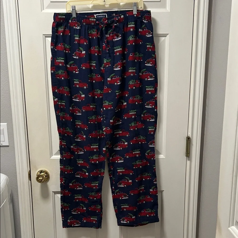 Club Room Christmas Trucks/Trees Pajama Pants Size XL - Picture 2 of 16